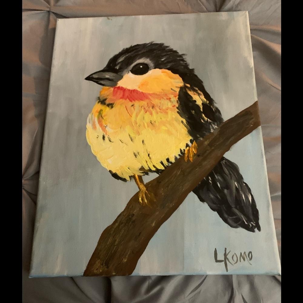 Acrylic painting